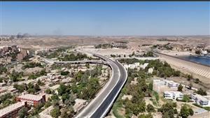 يقطع النيل ويتصل بالقطار السريع.. أحدث 19 صورة لمحور بديل خزان أسوان