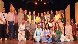 بالصور.. خالد جلال يشهد العرض المسرحي "الأرتيست"