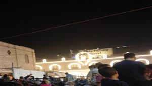   في أول ليالي مولد العذراء بالمنيا.. الآلاف يزورون مخبأ العائلة المقدسة بجبل الطير ( صور )