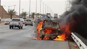 موجة حر غير مسبوقة في السعودية واحتراق سيارات في الشوارع (فيديو)