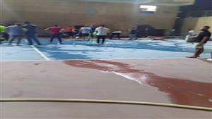  السيطرة على حريق محدود بمركز شباب بنها (صور)