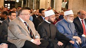 المؤسسة الدينية إيد واحدة.. الأزهري والضويني والشريف يؤدون صلاة الجمعة بالجامع الأزهر