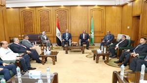 رئيس قضايا الدولة يهنئ المهندس أيمن عطية بتعيينه محافظا للقليوبية