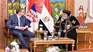 الأولوية للسلام لا المصالح الشخصية.. تفاصيل استقبال البابا تواضروس رئيسَ صربيا