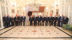 رئيس مجلس القضاء الأعلى يهنئ المستشار أحمد عبود برئاسة مجلس الدولة