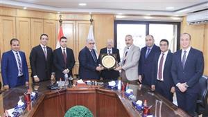 المستشار أحمد عبدالحميد يستقبل رئيس نادي قضاة مجلس الدولة