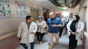 بالصور.. محافظ القليوبية يتفقد مستشفى بهتيم للجراحات التخصصية