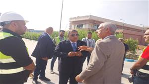 بسبب كثرة الشكاوي.. محافظ الدقهلية يتفقد توسعات محطة مياه شربين (صور)