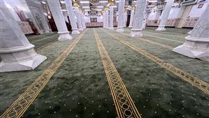 بعد تجديد فرشه.. 8 صور من داخل مسجد السيدة نفيسة 