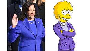 هل توقع مسلسل "عائلة سيمبسون" ترشح كاميلا هاريس لمنصب الرئيس الأمريكي؟