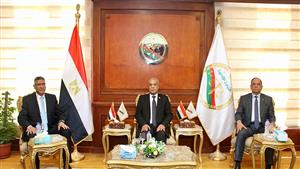 لتهنئته بمنصبه الجديد.. رئيس النيابة الإدارية يستقبل محافظ الجيزة (صور)