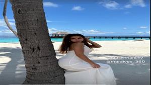 بـ "مايوه جديد في المالديف".. منة عرفة تنشر صورا أمام البحر