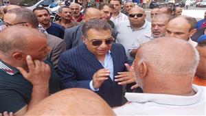 بالصور.. محافظ الدقهلية يتفقد محطات الوقود ومواقف السيارات بعد رفع أسعار السولار والبنزين