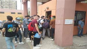 جامعة حلوان: بدء اختبارات القدرات لكلية التربية الرياضية بنين - صور 