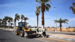 بالصور.. رفع 344 طن قمامة ومخلفات في أول أيام حملة النظافة العامة بأسوان