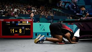 عمر عصر يتأهل لمنافسات دور الـ 32 لتنس الطاولة بأولمبياد باريس