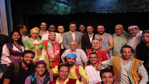 بشكل مفاجئ.. وزير الثقافة يزور السيرك القومي ومسارح البالون- صور