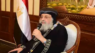 البابا تواضروس يلتقي الحاصلين على الماچستير والدكتوراه في الدراسات القبطية