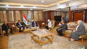 بالصور.. محافظ الغربية الجديد في أول اجتماعاته: هدفي تحسين مستوى معيشة المواطنين