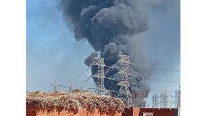 محدود.. وزارة الكهرباء تكشف تفاصيل حريق محطة محولات إيتاى البارود 