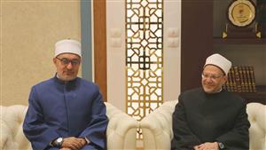 أول لقاء.. شوقي علام يستقبل المفتي الجديد بمقر دار الإفتاء