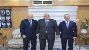 رئيس مجلس الدولة يستقبل مساعدي وزير العدل للإعلام وشئون الإدارات القانونية 