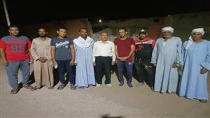 مساعدات مادية وعينية وعلاجية للمتضررين من سقوط الأمطار بمركز باريس في الوادي الجديد (صور)