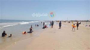 مصرع شاب غرقًا في مياه البحر المتوسط بمصيف بلطيم