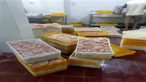 بالصور.. ضبط 1.5 طن صدور وأوراك دواجن مجهولة المصدر بكفر الشيخ