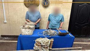 حفرة عمقها 10 أمتار.. ضبط المنقبين عن الآثار بالجمالية