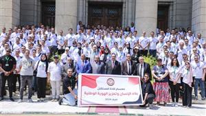 رئيس جامعة القاهرة يفتتح فعاليات معسكر قادة المستقبل حول "بناء الإنسان وتعزيز الهوية"