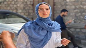 إيمان العاصي تروج لـ شخصيتها في مسلسل "برغم القانون"