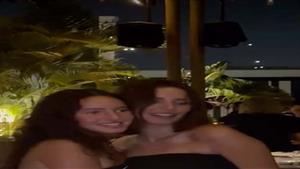 ابنة إيمان العاصي ترقص مع والدتها احتفالا بعيد ميلادها الـ 39 (صور)