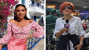 أول ظهور لوالدة هادية غالب في مسلسلها الجديد (فيديو)