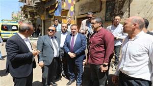 بالصور.. محافظة المنوفية تواصل رفع أنقاض العقار المنهار وإخلاء المنازل المجاورة