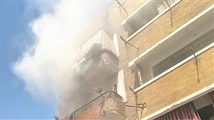 مصاب بحروق داخل كمبوند بزهراء مدينة نصر