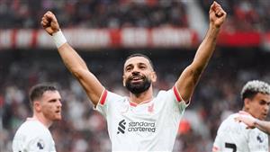 "سجل وصنع".. صلاح يقود ليفربول للفوز على مانشستر يونايتد بثلاثية