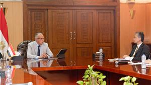وزير الري يبحث مع سفير اليابان تعزيز التعاون المشترك بين البلدين