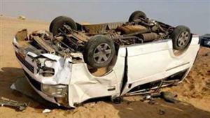 بالأسماء.. 13 مصابا في حادث على الصحراوي الشرقي ببني سويف 