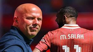 مدرب ليفربول يعلق على منشور صلاح المثير للجدل