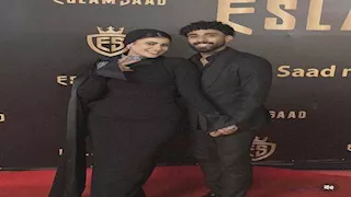 7 صور لزوجة مروان عطية في حفل تامر عاشور