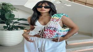 صيحة الظهر المكشوف أبرزت قوامها.. نور الزاهد بإطلالة ناعمة في حفل خطوبتها 