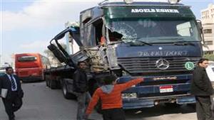 مصرع وإصابة 8 أشخاص إثر حادث تصادم على طريق مرسى علم إدفو 