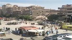 10 سيارات إسعاف.. الصحة تعلن الحصيلة الأولية لحادث انهيار عقار أرض الجولف