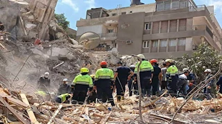 قرار قضائي بشأن المتهمين في قضية انهيار عقار أرض الجولف