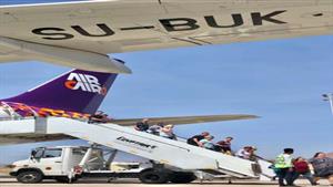 بعد انقطاع 6 أشهر.. مطار شرم الشيخ الدولي  يستقبل أول رحلة سياحية روسية