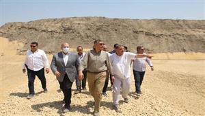 محافظ الجيزة: تحديث آليات التشغيل والعمل داخل المدفن الصحي بشبرامنت