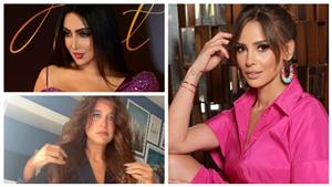 إيمان العاصي جريئة وهيدي كرم بالفستان الذهبي.. 10 لقطات لنجوم الفن خلال 24 ساعة 