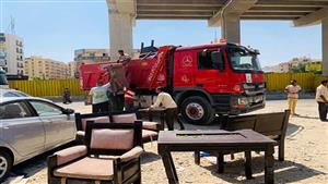 صور- بيان من جهاز 6 أكتوبر بتفاصيل حملات إزالة الإشغالات ومخالفات البناء 