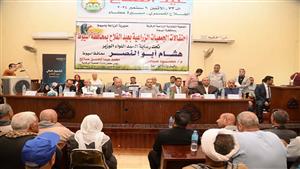 بالصور- محافظ أسيوط يحتفل بعيد الفلاح الـ72 ويشيد بجهود الرئيس في دعم الزراعة